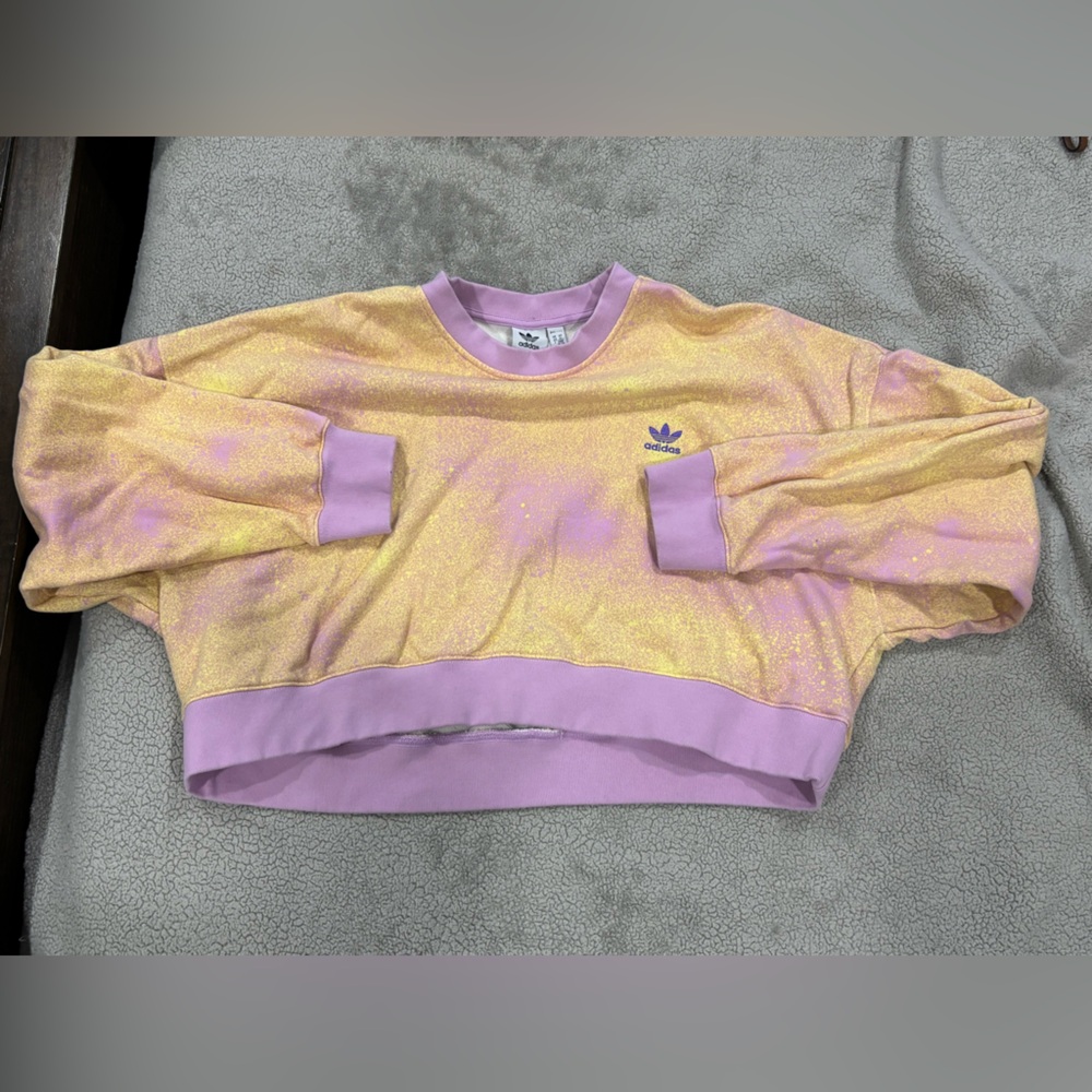 Adidas Cropped Crew Neck - Picture 2 of 4